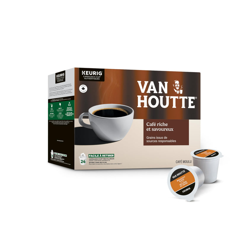 Van Houtte Breakfast Blend K-Cup Coffee Pods, 24 Count For Keurig Coffee Makers 🍁 All In One Marketplace Canada