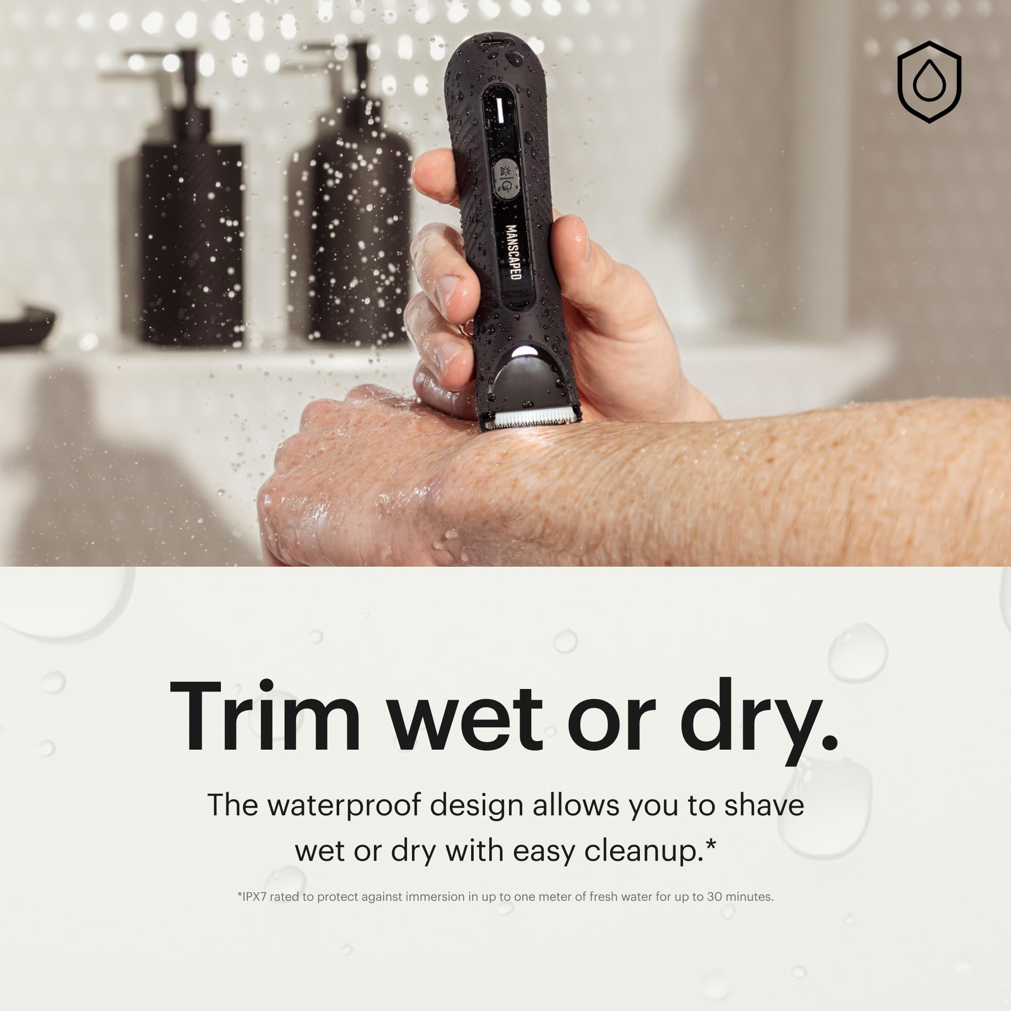 MANSCAPED® The Lawn Mower® 3.0 PLUS Groin & Body Hair Trimmer – Updated SkinSafe® Trimmer Blade, Waterproof Wet/Dry Groomer, USB-C Rechargeable, Men’s Wireless Ball Shaver 🍁 All In One Marketplace Canada