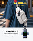 INIU Mini Portable Charger for Apple Watch, Power Bank with Built-in USB C Cable, 5000mAh 20W PD Fast Charging smart Watch Charging Dock for Apple Watch Ultra 11 10 9 8 SE, iPhone Air 17 16 15 Air 🍁 All In One Marketplace Canada