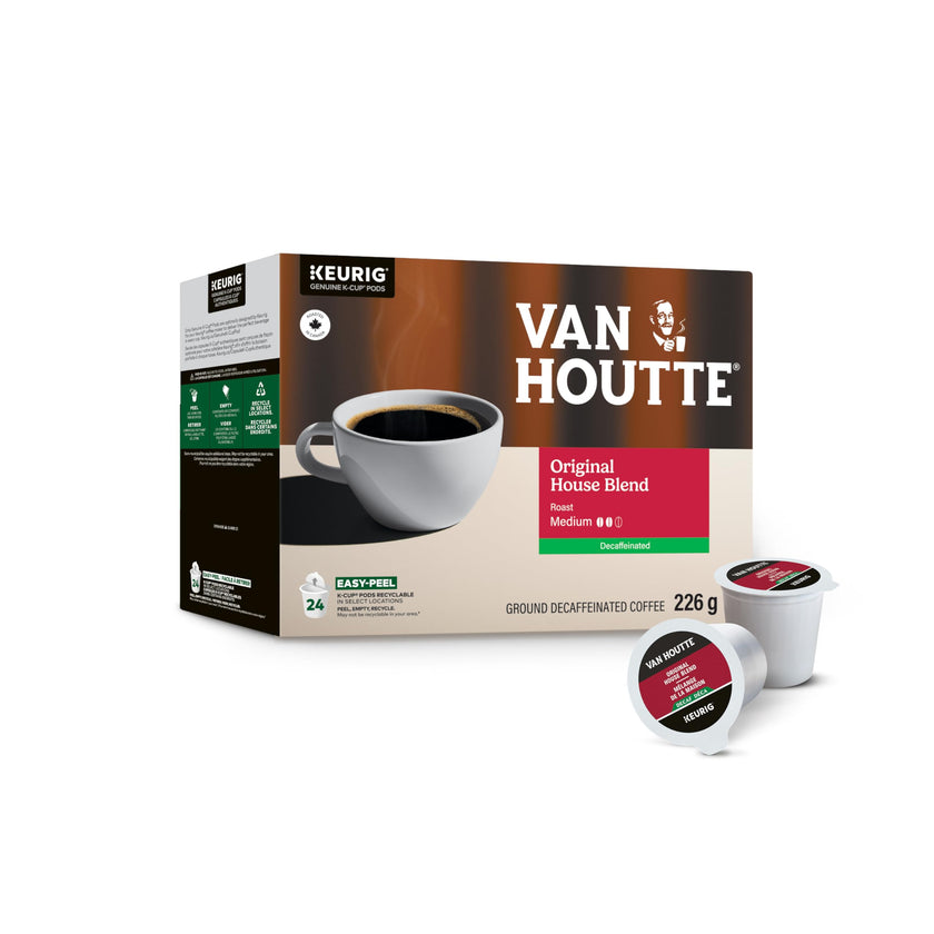 Van Houtte Original House Decaf K-Cup Coffee Pods, 24 Count For Keurig Coffee Makers 🍁 All In One Marketplace Canada