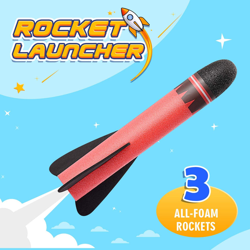 Toys for Boys Age 3-12, Notique Rocket Toy for 3-9 Year Old Boys Rocket Set Kids Toys for 3 4 5 6 7 8 9 Year Old Girls Toddler Outdoor Toy for 3-5 6-8 Christmas Birthday Gifts for Boy Girl 🍁 All In One Marketplace Canada