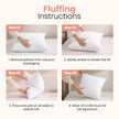 Utopia Bedding Throw Pillows Insert (Pack of 2, White) - 18 x 18 Inches Bed and Couch Pillows - Indoor Decorative Pillow 🍁 All In One Marketplace Canada