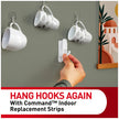 Command Large Refill Adhesive Strips, Damage Free Hanging Wall Adhesive for Large Indoor Wall Hooks, No Tools Removable Adhesives for Living Spaces, 20 White Command Strips 🍁 All In One Marketplace Canada