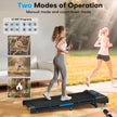 Walking Pad with 9% Incline, FOUSAE 3 in 1 6.2 MPH Treadmill for Home with Double Frame 330 LB Weight Capacity, 2.5 HP Under Desk Walking Pad Treadmill with 12 HIIT Programs, Magnetic Remote Control 🍁 All In One Marketplace Canada