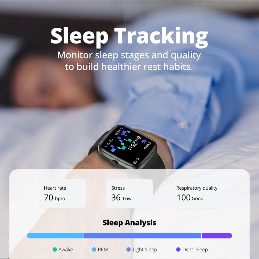 Fixwink Smart Watch for Men Women (Answer/Make Call), 1.83