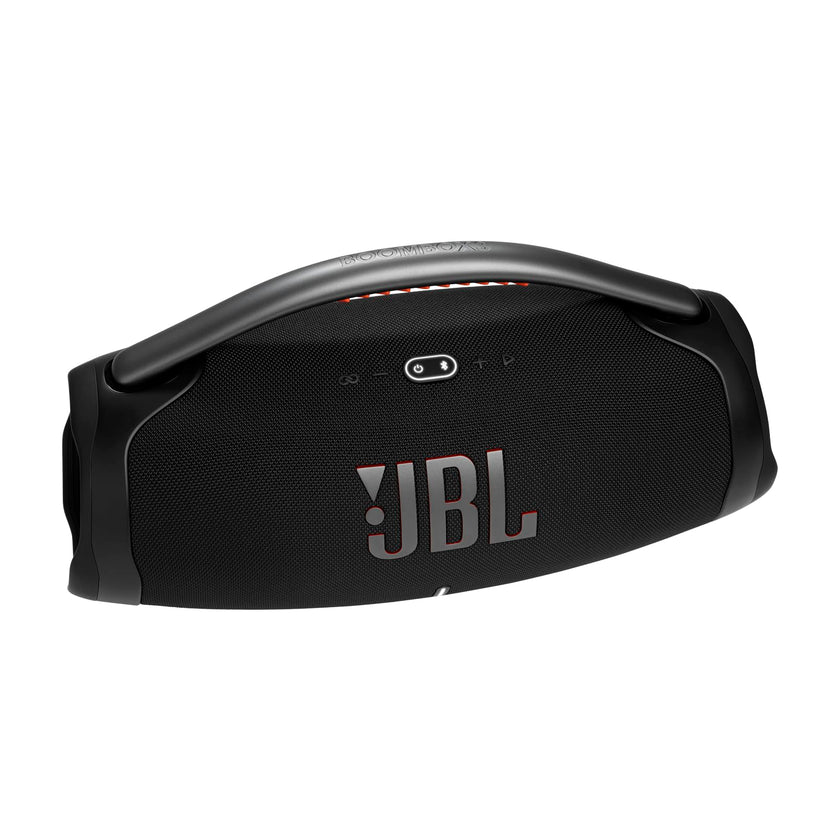 JBL Boombox 3 - Portable Bluetooth Speaker, Powerful Sound and Monstrous bass, IPX7 Waterproof, 24 Hours of Playtime, powerbank, JBL PartyBoost for Speaker Pairing, and eco-Friendly Packaging (Black) 🍁 All In One Marketplace Canada