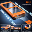 TOCOL 2 Pack for iPhone 16 Screen Protector [Instant Installation][Auto-Dust Removal][HD Clear], Unbreakable 9H+Hardness Shatterproof Tempered Glass [Bubble Proof] 🍁 All In One Marketplace Canada