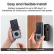 Doorbell Camera Wireless Outdoor, aosu 5MP Ultra HD, 3D Motion Detection Video Doorbell, Enhanced 2.4/5 GHz WiFi, 180-Day Battery Life, Work with Alexa & Google Assistant 🍁 All In One Marketplace Canada
