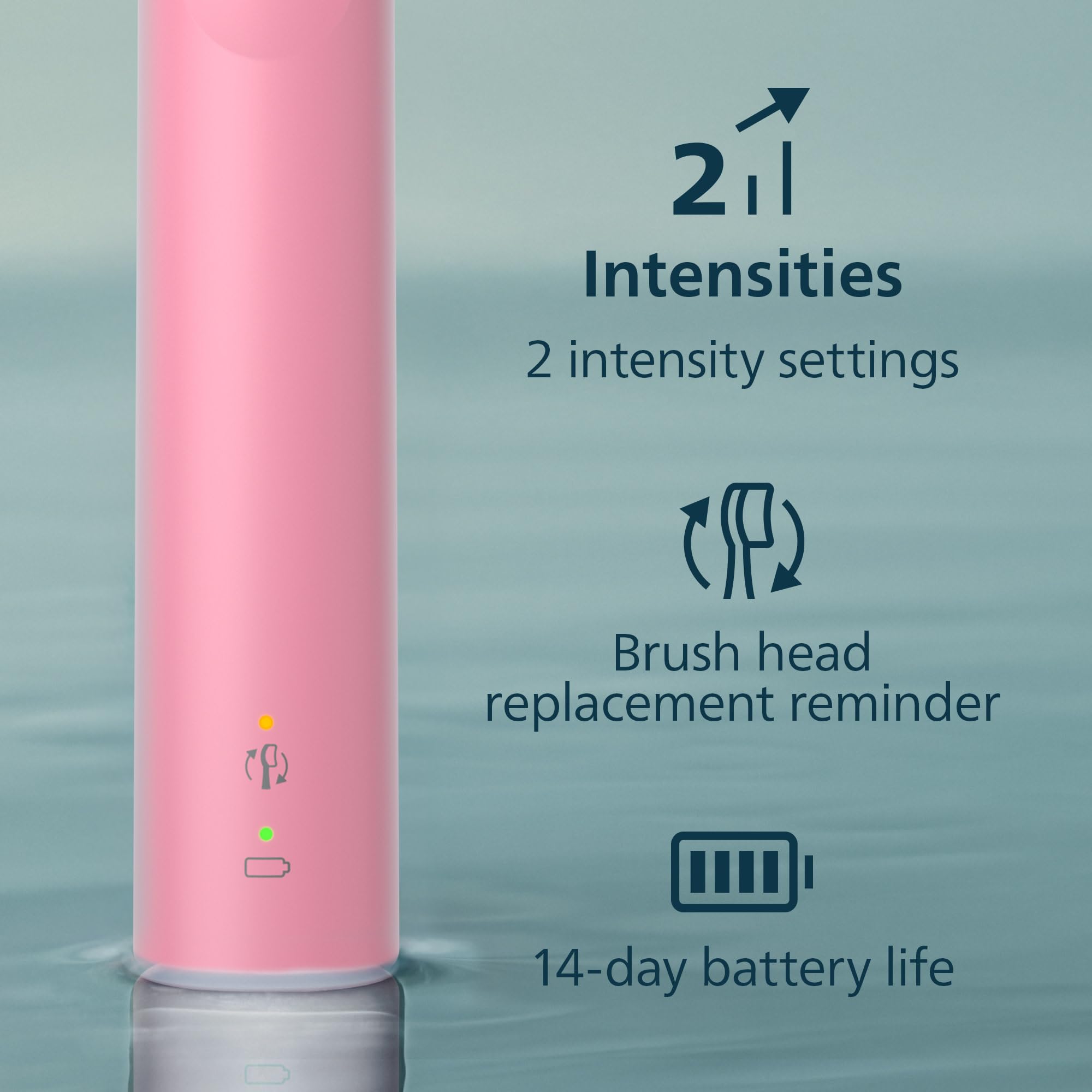 Philips Sonicare 4900 Rechargeable Electric Toothbrush, 1 Brush Head, Pink 🍁 All In One Marketplace Canada