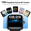 Fixwink Smart Watch for Men Women (Answer/Make Call), 1.83