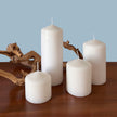 Stonebriar Unscented White Tall Pillar Candles, 65 Hour Burning Candle Pillars, Perfect for Decor, Weddings, Emergencies 3