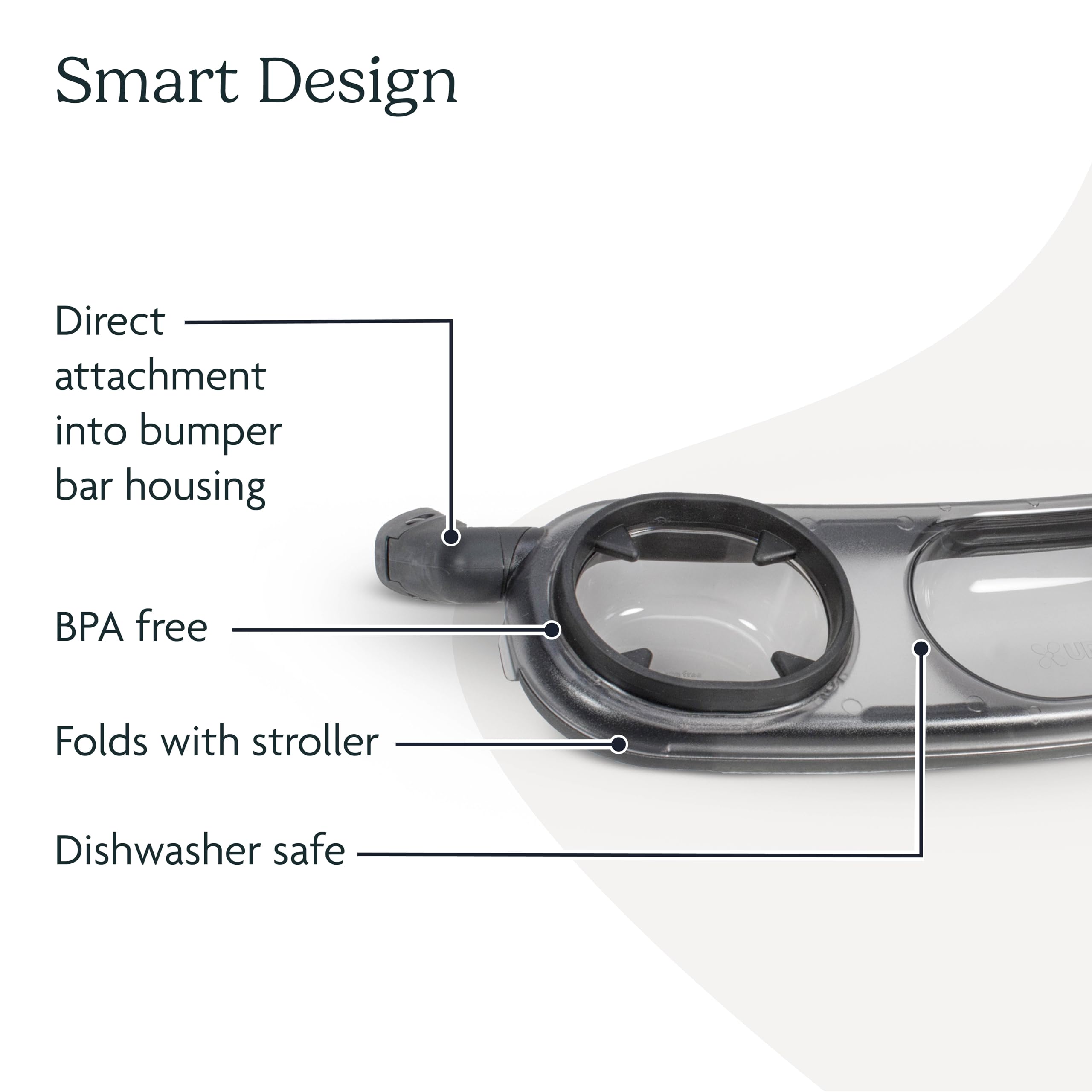 UPPAbaby Snack Tray for Vista, Cruz, RumbleSeat/Quick Attachment/Folds with Stroller 🍁 All In One Marketplace Canada