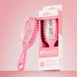FHI Heat UNbrush Curl Defining Brush — Wavy, Coily, and Curly Hair Brush with DuoFlex Bristles & StyleCurl Handle — for Gentle Detangling & Faster Styling on Wet Hair - Coral Rose 🍁 All In One Marketplace Canada