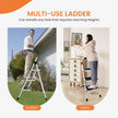 Sweetcrispy 3 Step Ladder, Folding Step Stool, Anti-Slip Pedal 🍁 All In One Marketplace Canada