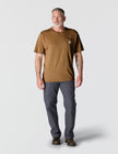 Carhartt Men's Loose Fit Heavyweight Short-Sleeve Pocket T-Shirt (Also Available in Big & Tall), Brown, Large 🍁 All In One Marketplace Canada