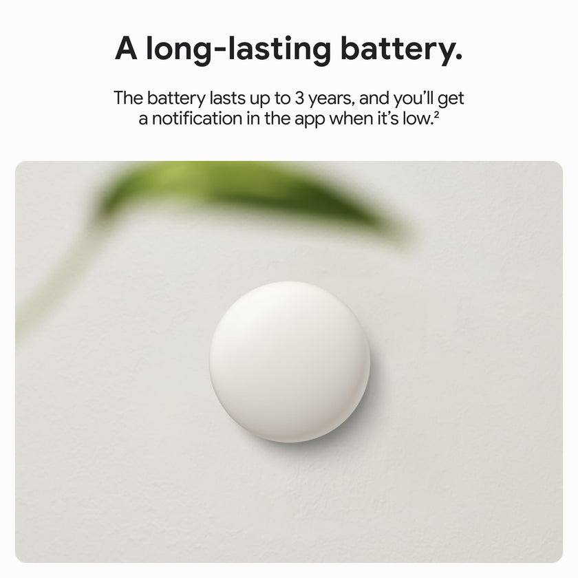 Google Nest Temperature Sensor (2nd Gen) - Porcelain - 1-Pack 🍁 All In One Marketplace Canada