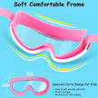 COOLOO Kids Swim Goggles for Age 3-15, 2 Pack Kids Goggles for Swimming with Nose Cover, No Leaking, Anti-Fog, Waterproof 🍁 All In One Marketplace Canada