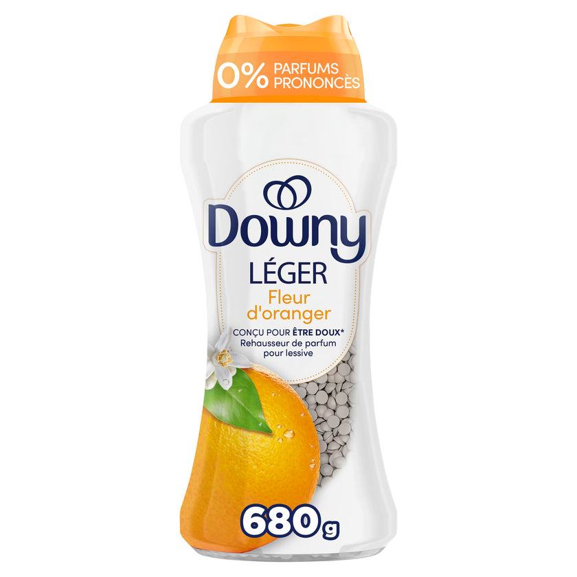 Downy Light Laundry Scent Booster Beads, Orange Blossom Scent, In-wash fabric beads designed to be gentle with a light boost of scent, No Heavy Perfumes, 680 Grams 🍁 All In One Marketplace Canada