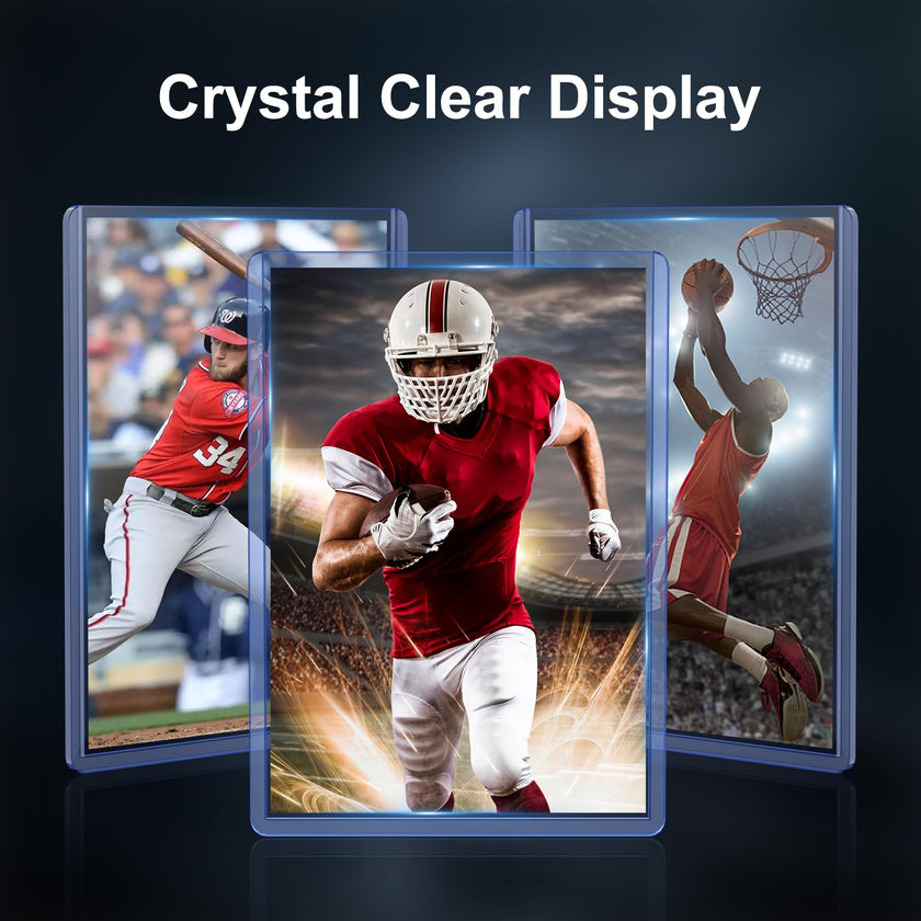 200 Card Sleeves Top Loaders for Cards, 3