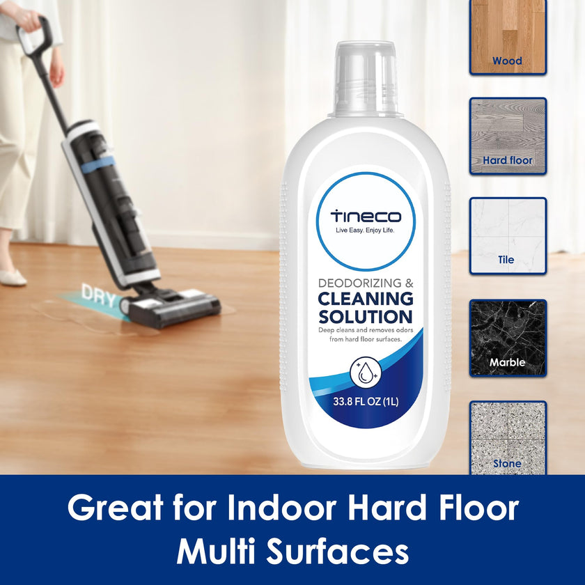 Tineco Floor Cleaning Solution 1L (33.8 OZ) for i5/i6 Stretch & FLOOR ONE S5/S6/S7/S9 Artist & S6/S7/S9 Master & Breeze Series, (EXCEPT iFLOOR 5 Steam/S5/ S7/ S9 Artist Steam Series) Wet Dry Vacuum 🍁 All In One Marketplace Canada