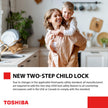 TOSHIBA ML-EM25P(SS)/CA Microwave Oven with Sound On/Off ECO Mode and LED Lighting, 0.9 Cu Ft/900W, Stainless Steel 🍁 All In One Marketplace Canada