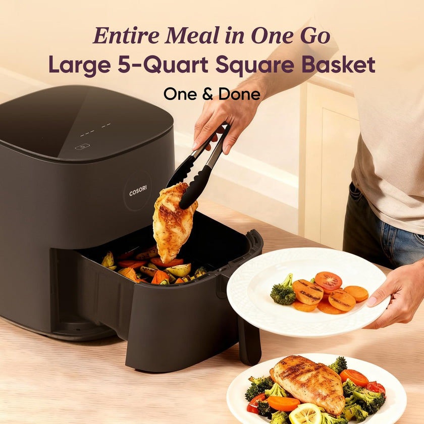Cosori Air Fryer 5Qt (4.7L), 9-in-1, Up to 450°F, Quiet Operation, Nonstick 🍁 All In One Marketplace Canada