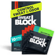 SweatBlock Clinical Strength Antiperspirant Wipes- Treat Hyperhidrosis & Excessive Sweating - Up to 7 Days Protection Per Wipe - 10 count - Unisex 🍁 All In One Marketplace Canada