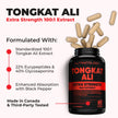 Nutratology® Tongkat Ali Supplement For Men | Canadian Made | 100:1 Extra Strength Tongkat Ali Extract + Black Pepper | Supports Male Vitality & Performance | 60 Capsules 🍁 All In One Marketplace Canada