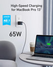 Anker USB C Charger Block(Nano II 65W), iPhone Charger 3-Port Fast Foldable, Wall Charger for iPhone 17/16/16 Pro, MacBook Pro/Air, iPad Pro, Galaxy S20, Dell XPS 13, Note 20/10+, Steam Deck, and More 🍁 All In One Marketplace Canada