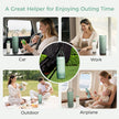 Momcozy Portable Breast Milk Cooler for Travel, 24H Ice-Free Cooling Breastmilk Storage Bottles 12oz Container, Leak Proof Outdoor Small Freezer, Baby Breastfeeding Essential Gift for New Moms 🍁 All In One Marketplace Canada