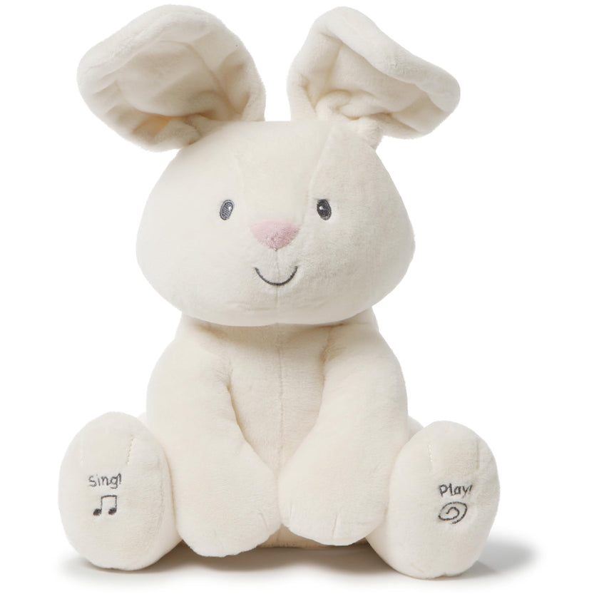 GUND Baby Flora Bunny 12-Inch Interactive Animated Musical Baby Toy 🍁 All In One Marketplace Canada