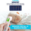 ByFloProducts, Thermometer Adult and Baby, Forehead Digital Thermometer, Infrared Thermometer, Memory and Fever Alarm, Easy to Use, 1 Second Reading Temperature 🍁 All In One Marketplace Canada