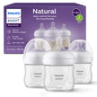Philips Avent Natural Baby Bottle with Natural Response Nipple (Slow Flow, Flow 2), 4oz, 3-pack, SCY900/03 🍁 All In One Marketplace Canada