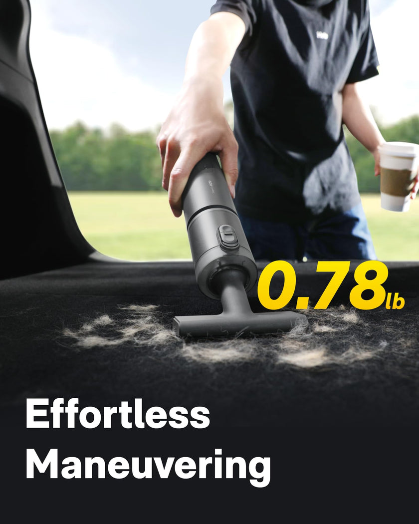 HOTO Handheld Car Vacuum Cleaner Cordless, 4-in-1 Portable Mini Vacuum with 20000Pa Strong Suction, Electric Compressed Air Duster Blower for Car, Desk, Computer, Keyboard, Home, Office Cleaning 🍁 All In One Marketplace Canada