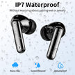 Wireless Earbuds, Bluetooth Headphones 5.4 HiFi Stereo, Wireless Earphones with ENC Noise Cancelling Mic, IP7 Waterproof in Ear Headphones, LED Digital Display Ear Buds, Touch Control, Black 🍁 All In One Marketplace Canada