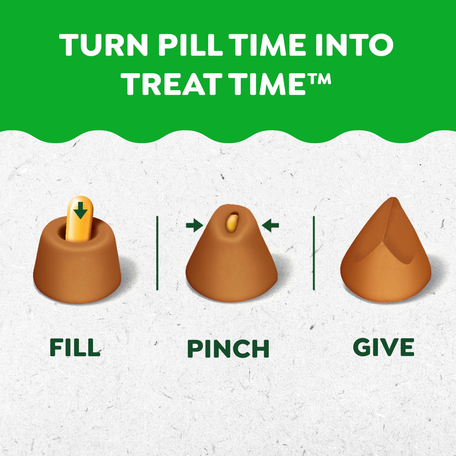 GREENIES Pill Pockets Capsule Size Natural Soft Dog Treats Chicken Flavor, (60 Treats) 15.8oz. Pack 🍁 All In One Marketplace Canada