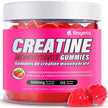 Creatine Monohydrate Gummies 5000mg for Men & Women, Gomitas de Creatina 5g Creatine Monohydrate, 0g Sugar Creatine Pre-Workout for Muscle Strength, Vegan, 120 Count Strawberry (Pack of 1) 🍁 All In One Marketplace Canada