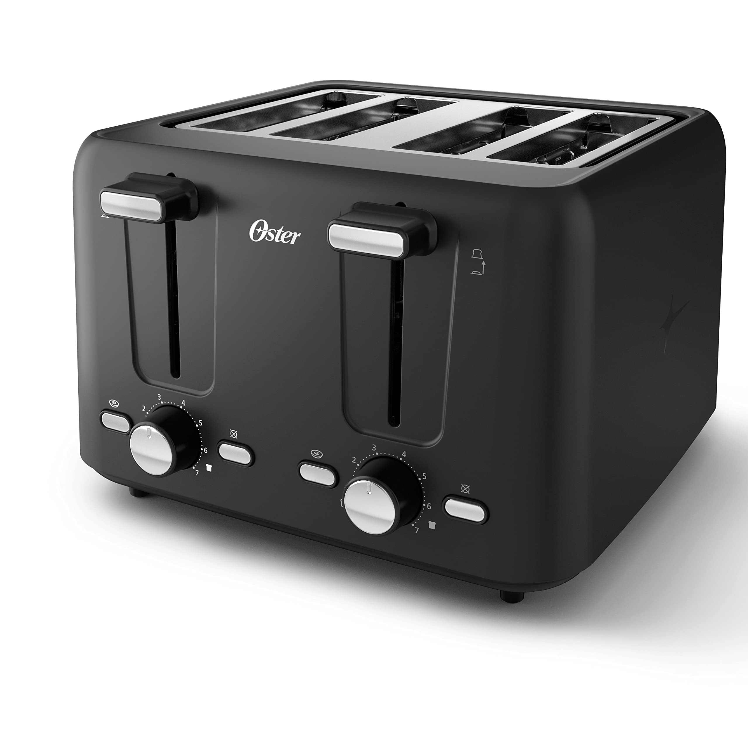 Oster 4-Slice Toaster with Bagel and Reheat Settings and Extra-Wide Slots, Black 🍁 All In One Marketplace Canada