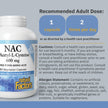 Natural Factors NAC Supplement (N-Acetyl-L-Cysteine), 600 mg, 180 Vegetarian Capsules, VALUE SIZE, Free Form Amino Acid, Helps Restore Glutathione Levels, Antioxidant Support, Proudly Canadian 🍁 All In One Marketplace Canada