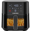 Chefman Air Fryer – 4 QT Compact Airfryer for Quick & Easy Meals, Features Hi-Fry Technology for Extra Crisp, Easy-View Window, Touch Controls with 4 Presets, Nonstick & Dishwasher Safe Basket - Black 🍁 All In One Marketplace Canada
