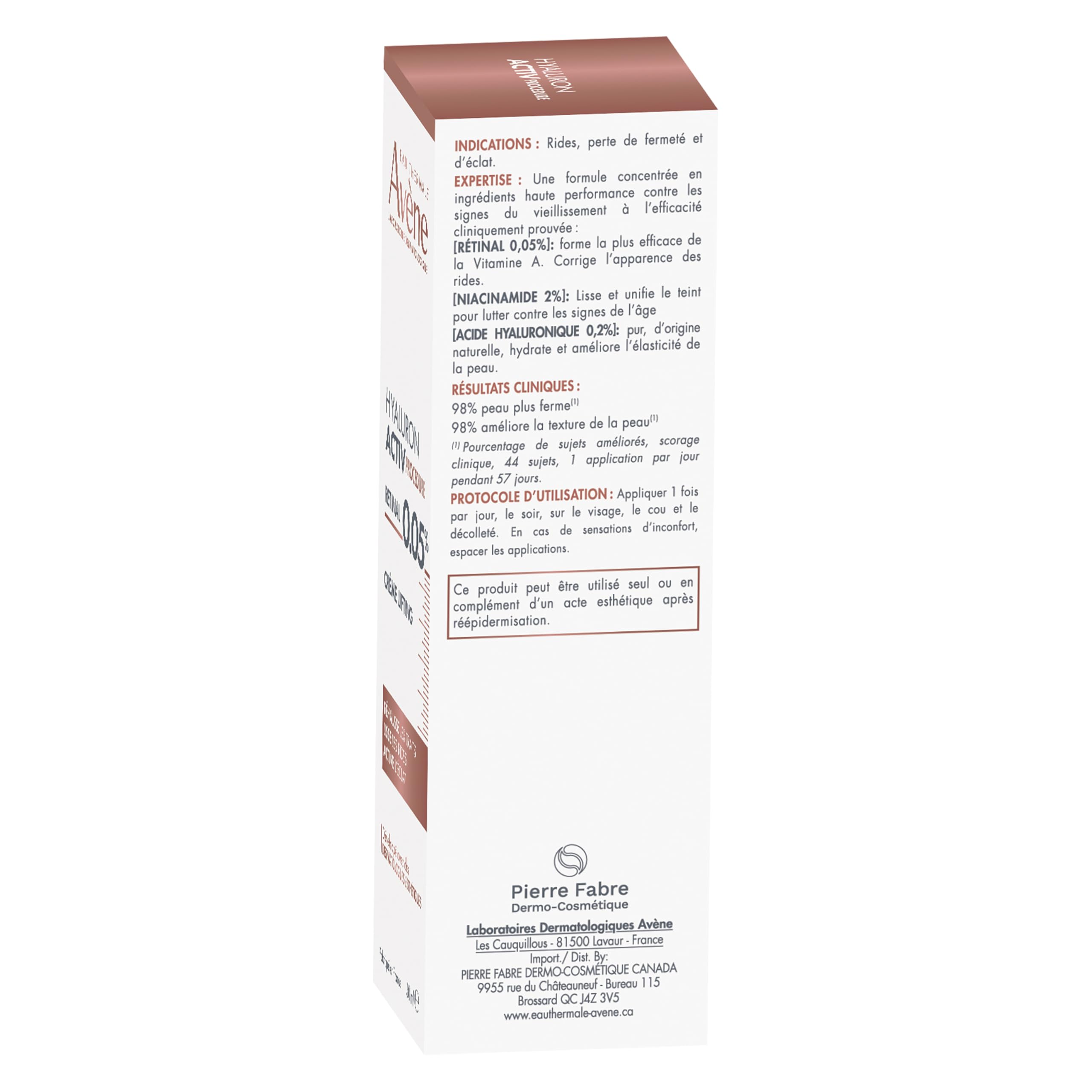 Eau Thermale Avene hyaluron Active b3 retinal anti-aging lifting cream, 30 ml 🍁 All In One Marketplace Canada