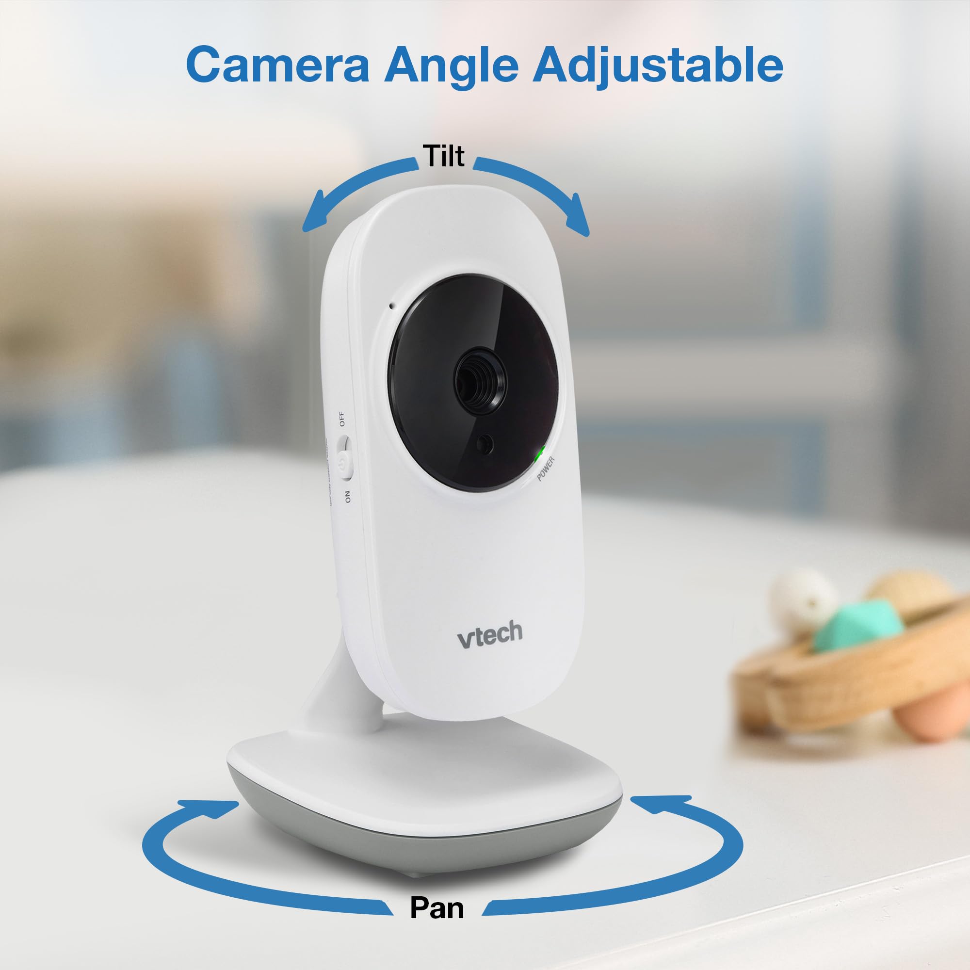 VTech VM819 Baby Monitor, 2.8” Screen, Night Vision, 2-Way Audio, Temperature Sensor and Lullabies, Secure Transmission No WiFi 🍁 All In One Marketplace Canada