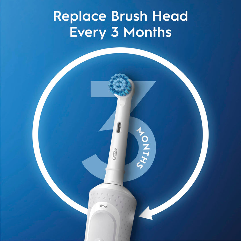 Oral-B Pro 300 Sensitive Clean Vitality Electric Toothbrush with (1) Brush Head, Rechargeable, White 🍁 All In One Marketplace Canada