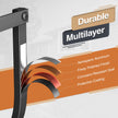 Garden Hose Holder Wall Mount - Heavy Duty Metal Water Hose Hanger for Outside, Durable Hose Hook for Garden, Garage, or Yard Storage 🍁 All In One Marketplace Canada
