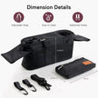 Universal Stroller Organizer with Insulated Cup Holder by Momcozy - Detachable Phone Bag & Shoulder Strap, Fits for Stroller like Uppababy, Baby Jogger, Britax, BOB, Umbrella and Pet Stroller 🍁 All In One Marketplace Canada
