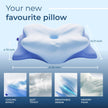 Derila Ergo Pillow Memory Foam Butterfly Neck Pillow, Side, Stomach Sleeper Pillows, oreiller Mousse memoire, Fete Des Meres Cadeaux Happy Mothers Day 21.25 x 14.17 x 4.72 inches 🍁 All In One Marketplace Canada