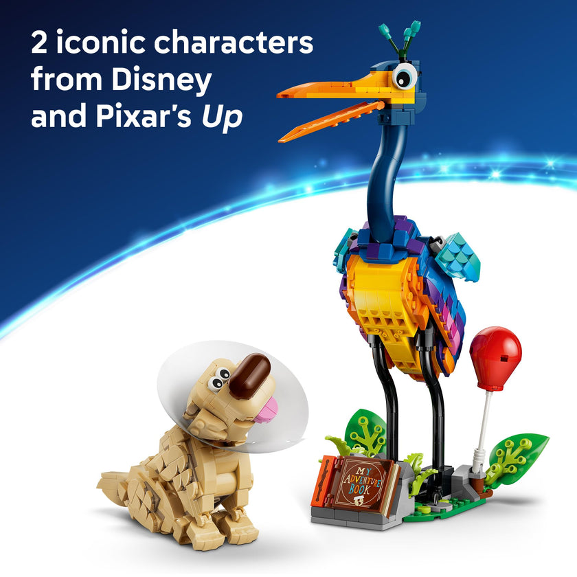LEGO Disney and Pixar Kevin & Dug Building Toy - 'Up' Movie Set for Girls & Boys, Ages 9+ - Disney Gift for Kids & Fans - Kids Bedroom or Desk Decor - 43290 🍁 All In One Marketplace Canada