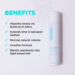 DESIGNME QUICKIE.ME Dry Shampoo Spray | Oil Absorbing | Root Lifting Shampoo for Light Tone, 339mL 🍁 All In One Marketplace Canada