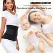 Postpartum Belly Wrap Waist Cincher – C Section Recovery Belt, Post Partum Women Belly Belt, Abdominal Binder After Pregnancy Postpartum Belly Band After Birth Brace (Black, S/M) 🍁 All In One Marketplace Canada