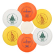 HIAARO Disc Golf Starter Discs Set | U.S. Landmark Series | 150 Class, 145-150g | PDGA Approved | Include 2*Driver 2*Mid-Range 2*Putter 1*Mini Marker 🍁 All In One Marketplace Canada